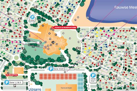 Alle Sunparks Plattegronden Parkinfo