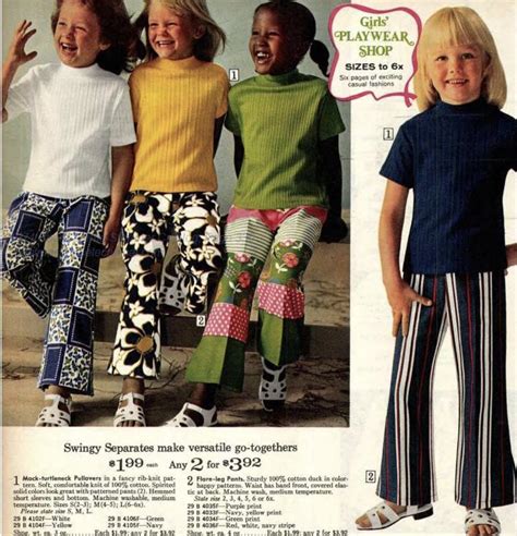 1970s Fashion For Little Girls