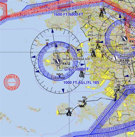 South Korea Airmate VFR Digital Map Airmate Shop