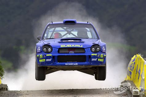 Richard Burns Robert Reid Subaru Impreza Wrc At Rally New Zealand