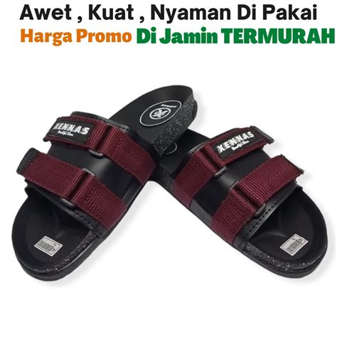 Jual Lubrene Sandal Slide Pria Terlaris Kekinian Sendal Slop Selop Slip