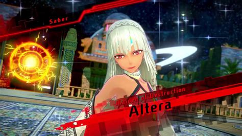 Fate Extella Link Altera Trailer Youtube