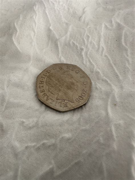 Rare P Coin Fifty Pence Coin Johnson S Dictionary Saxon Plural