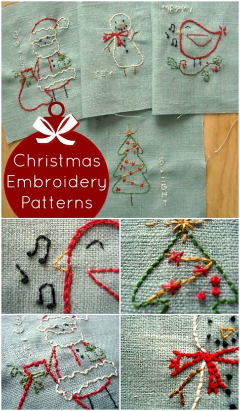 Free Embroidery Patterns Christmas | Embroidery