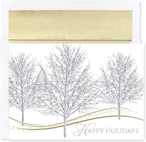 Masterpiece Studios Holiday Collection Count Boxed Embossed Cards