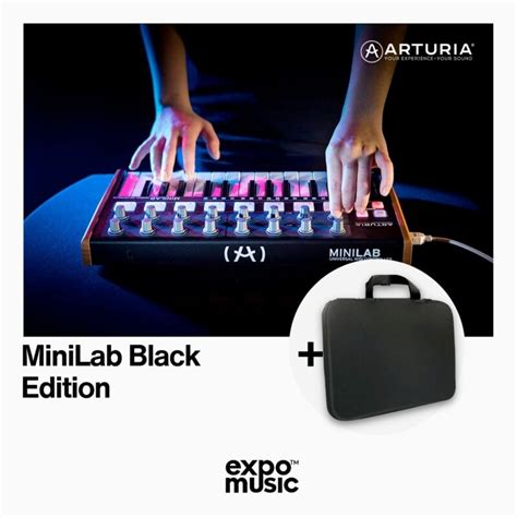 Arturia Minilab MKII Black Edition Controlador Midi Expo Music Perú