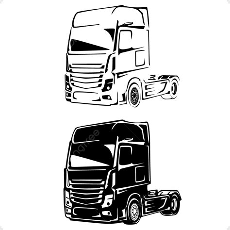 European Head Trucks Head Truck European Png And Vector With