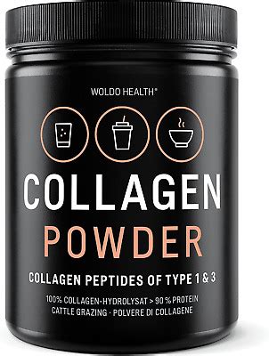 Collagen Pulver Weidehaltung Mit Peptide Typ Bioaktives