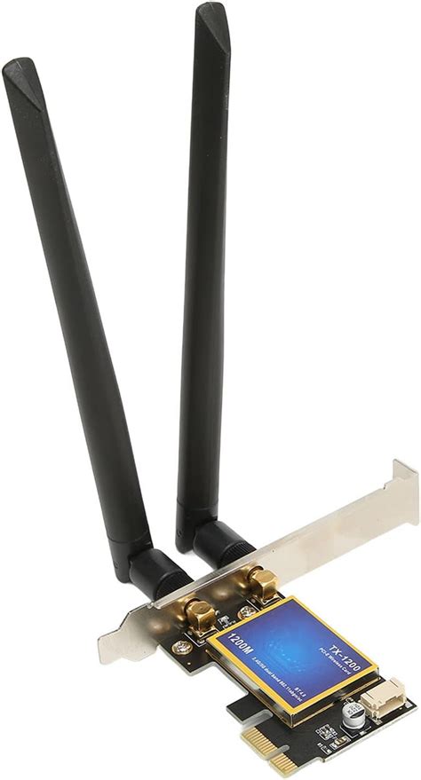 Carte WiFi PCIE Pour PC Adaptateur WiFi PCIE Double Bande 1200 Mbps