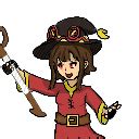 Megumin Pixel by YoSaki on Newgrounds