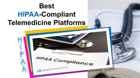 Best Hipaa Compliant Telemedicine Platforms Ppt