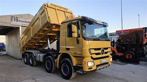 Mercedes Benz Actros 4144 8x4 Bordmatic Tipper Wywrotka Truck1 ID