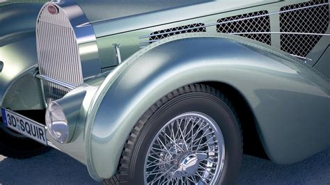 Bugatti Type 57 Aerolithe 1935 - 3D Model by SQUIR