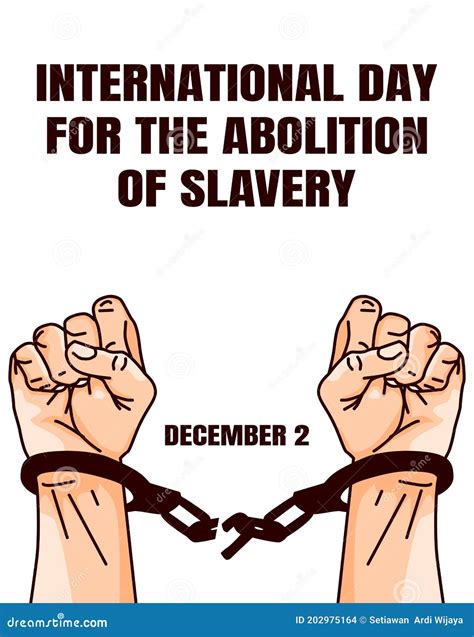 Abolition Of Slavery. Towards Freedom. Woman In Chains. Vector ...