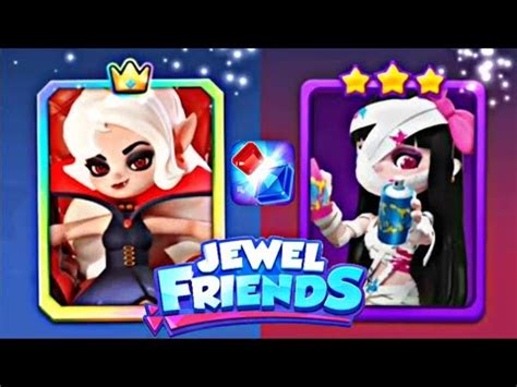 Jewel Friends Match Pvp Blood Queen Vs Mummy Youtube