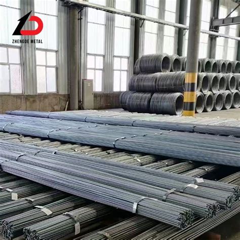 Cement Iron Rod Reinforcing Deformed Rebar Steel Bar China Deformed