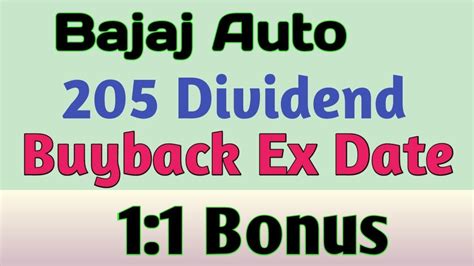 Bajaj Auto Share Latest News Today Analysis Target Dividend Bonus