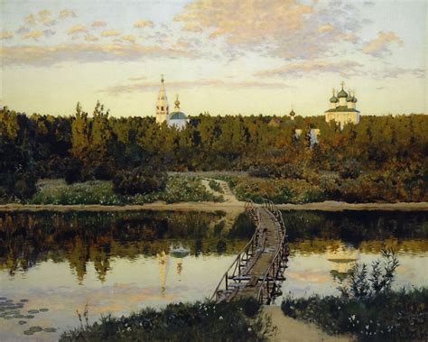 Исаак Ильич Левитан. Тихая обитель | Russian landscape, Landscape ...