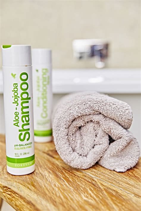 The Forever Aloe-Jojoba Shampoo & Conditioner eliminates even the ...