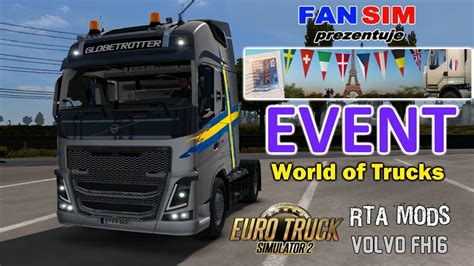 Ets 128 Event Scs Wotr Volvo Fh16 Rta Youtube