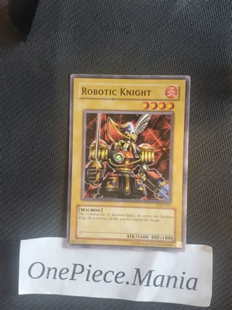 Yu Gi Oh Robotic Knight Lod 051 Eur 400 Picclick It