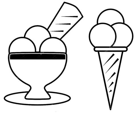 Dibujos De Helados Para Colorear 90 Piezas Imprimir Gratis