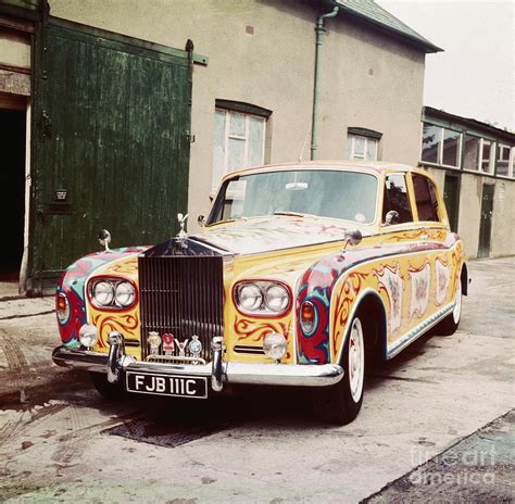 John Lennons Painted Rolls Royce Photograph by Bettmann - Fine Art America