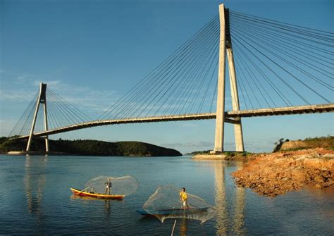 Digarap Korea Selatan Jembatan Bintan Jadi Jembatan Tol Cable Stayed