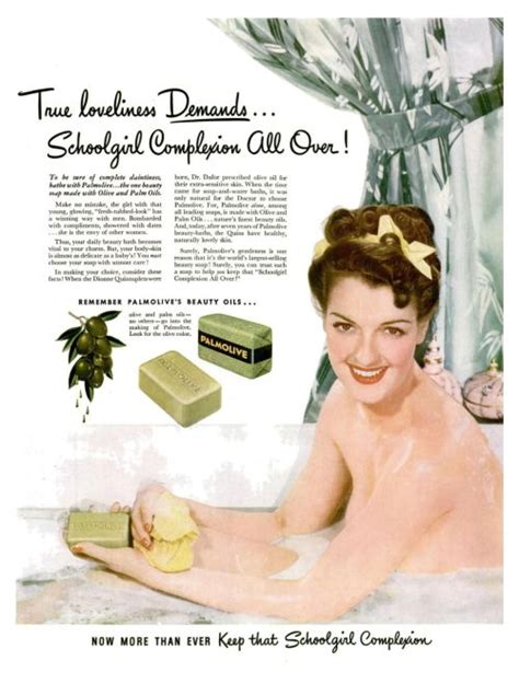 1942 Advertisement For Palmolive Soap Vintage Makeup Ads Vintage Advertisements Vintage