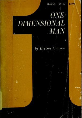 One Dimensional Man By Herbert Marcuse Open Library