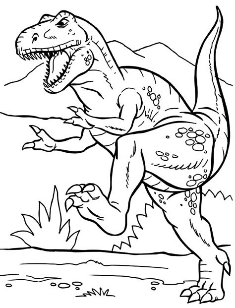 50 Desenhos De TRex Para Colorir E Imprimir Como Fazer Em Casa