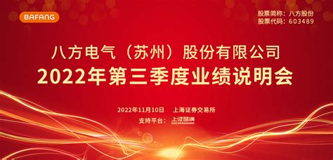 八方股份2022年第三季度业绩说明会