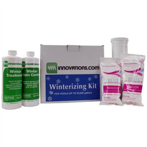 Swimming Pool Winterizing Chemical Treatment Closing Kit - Up To 20,000 Gallons, 1 Piece - Fry’s ...