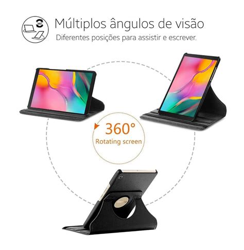 Capa Giratória Tablet Samsung Galaxy Tab A 8 2019 Sm T290 T295