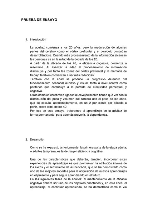 Ped Desarrollo Bases Del Aprendizaje Errores Resueltos Prueba De