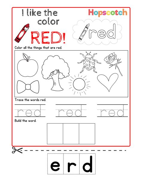 Color Song Coloring Pages — Hopscotch