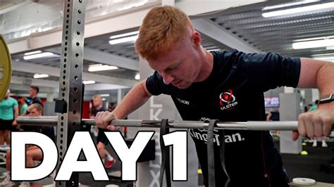 Pre Season First Day Back Ulster Rugby