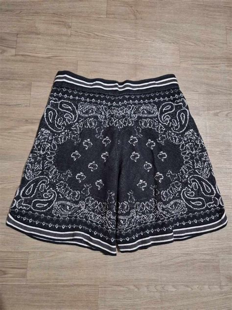 Amiri Bandana Basketball Short Men S Fashion Bottoms Shorts On