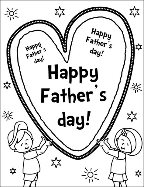 Fathers Day Coloring Pages Print And Customize For Dad Happy