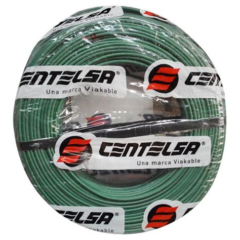 Cable Centelsa Hilos X Mts Verde Distribuciones Hoyostools Sas