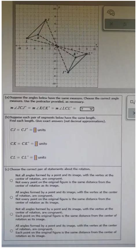 A Suppose The Angles Below Have The Same Measure Choose The Correct