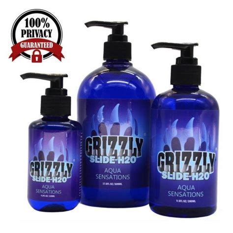ONEOM Secret Corner Grizzly Slide H2O Premium Personal Lubricant Sex