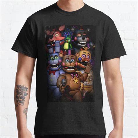 Fnaf Security Breach T-shirts Designed & Sold By Appropriate Rishikesh Nata