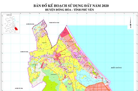Bảng Thống Kê Bản đồ Quy Hoạch Phú Yên Mới Nhất Năm 2024