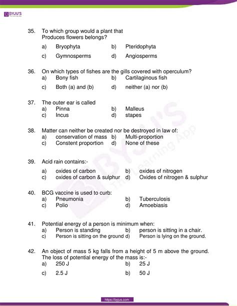 Cbse Sample Paper Class 9 Science Set 4 Download Pdf