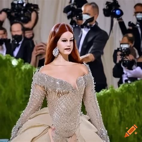 Lana Del Rey At The Met Gala On Craiyon