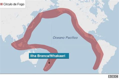 O que é o Círculo de Fogo do Pacífico onde fica vulcão que matou