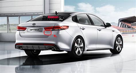 Euro Spec Kia Optima Gt Shows Its Sporty Rear End In Leaked Photos