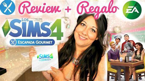 LOS SIMS 4 ESCAPADA GOURMET REVIEW REGALO EA YouTube