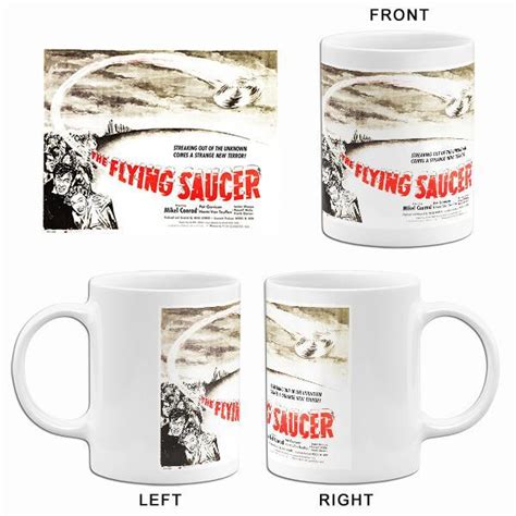 The Flying Saucer 1950 Movie Poster Mug Dinnerware Serveware